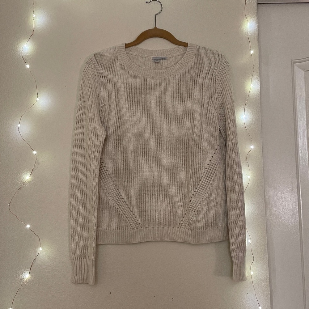 Halogen Cream Knit Sweater